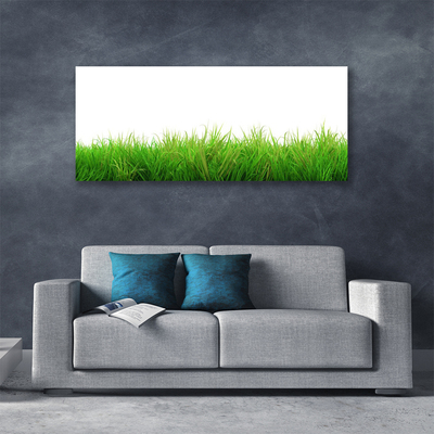 Canvas doek foto Grass nature plant