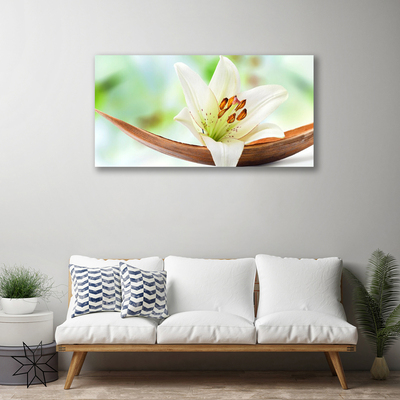 Canvas doek foto Natuur bloem plant