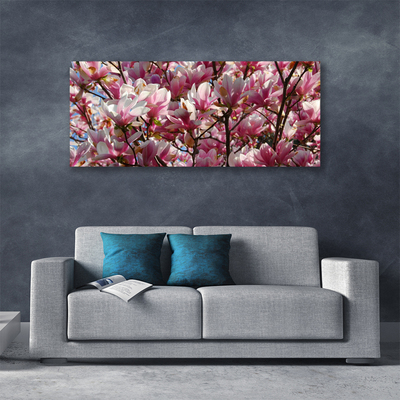 Canvas doek foto Branches bloemen plant