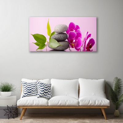 Canvas doek foto Orchidee orchidee bloemen