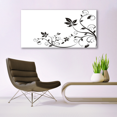 Canvas doek foto Abstract plants bladeren