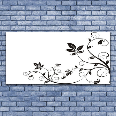 Canvas doek foto Abstract plants bladeren