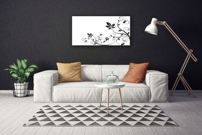 Canvas doek foto Abstract plants bladeren