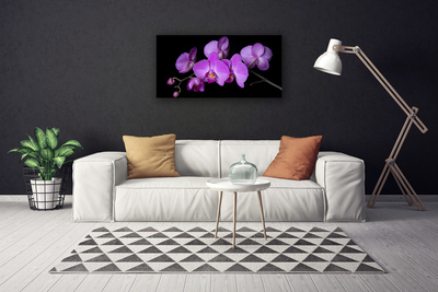 Canvas doek foto Orchidee orchidee bloemen