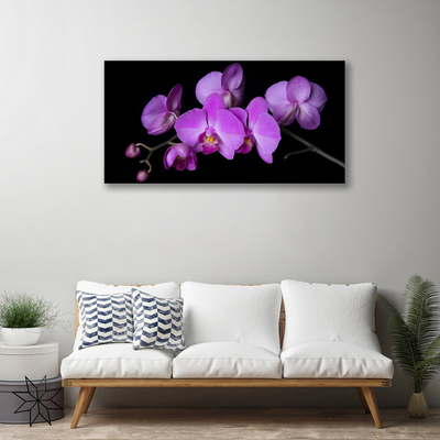 Canvas doek foto Orchidee orchidee bloemen