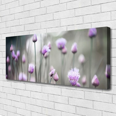 Canvas doek foto Bloemen wilde weide natuur