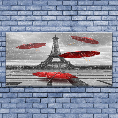 Foto op canvas Eiffeltoren in parijs umbrella