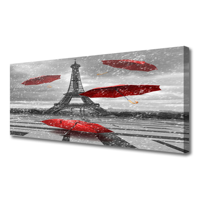 Foto op canvas Eiffeltoren in parijs umbrella