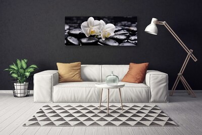 Foto op canvas Zen white orchid spa