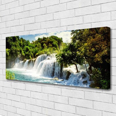 Foto op canvas Boswaterval nature
