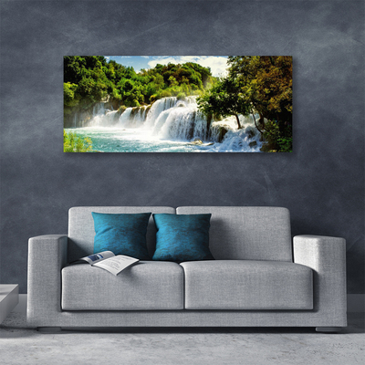 Foto op canvas Boswaterval nature