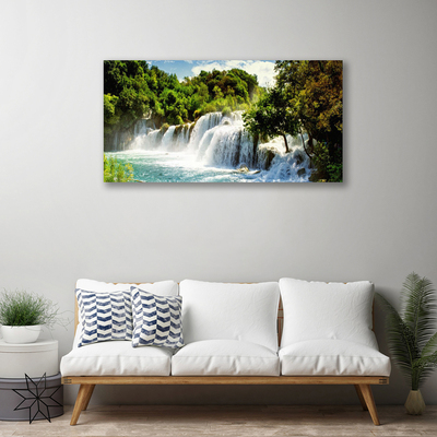 Foto op canvas Boswaterval nature