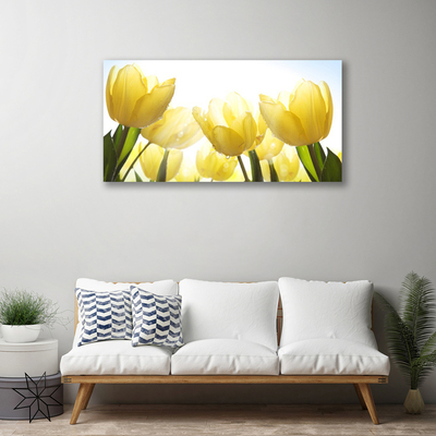 Foto op canvas Tulpen bloemen stralen