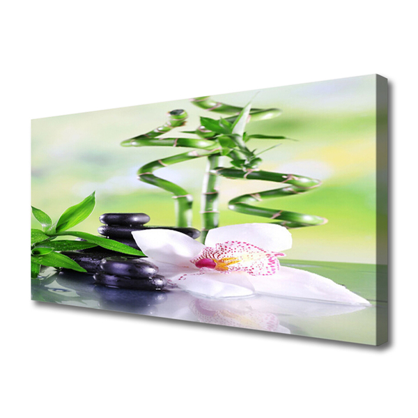 Foto op canvas Bamboo orchid zen spa