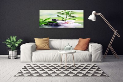 Foto op canvas Bamboo orchid zen spa