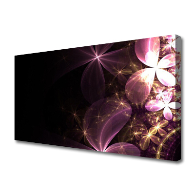 Foto op canvas Abstract flowers kunst