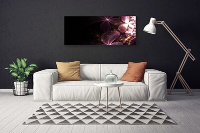 Foto op canvas Abstract flowers kunst