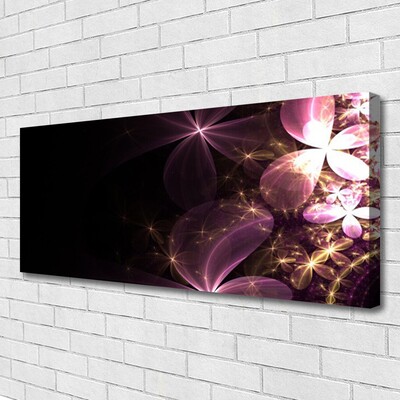 Foto op canvas Abstract flowers kunst