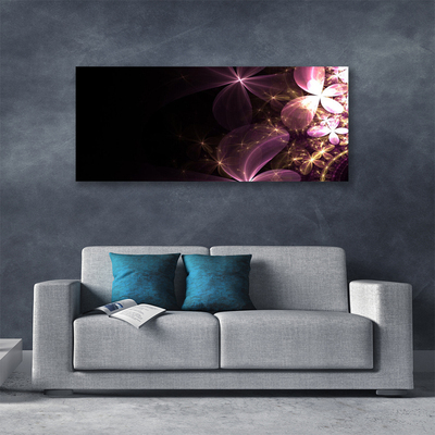 Foto op canvas Abstract flowers kunst