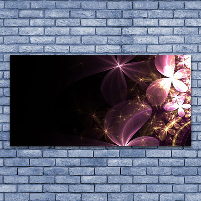 Foto op canvas Abstract flowers kunst