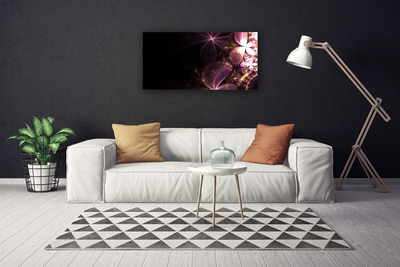 Foto op canvas Abstract flowers kunst