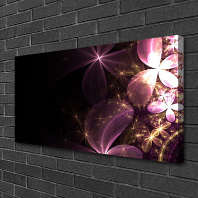 Foto op canvas Abstract flowers kunst