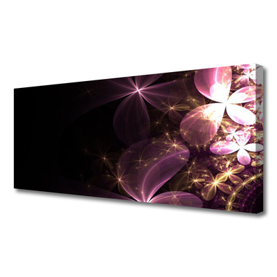 Foto op canvas Abstract flowers kunst