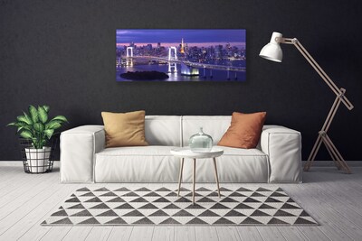 Foto op canvas Bridge city architectuur