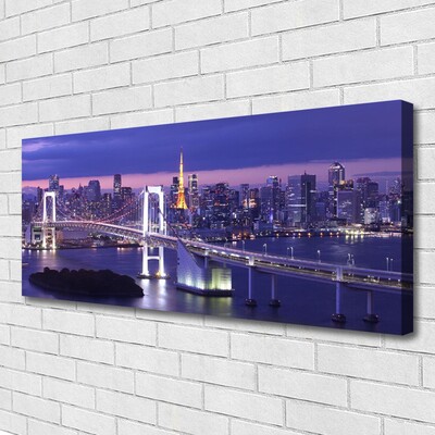 Foto op canvas Bridge city architectuur