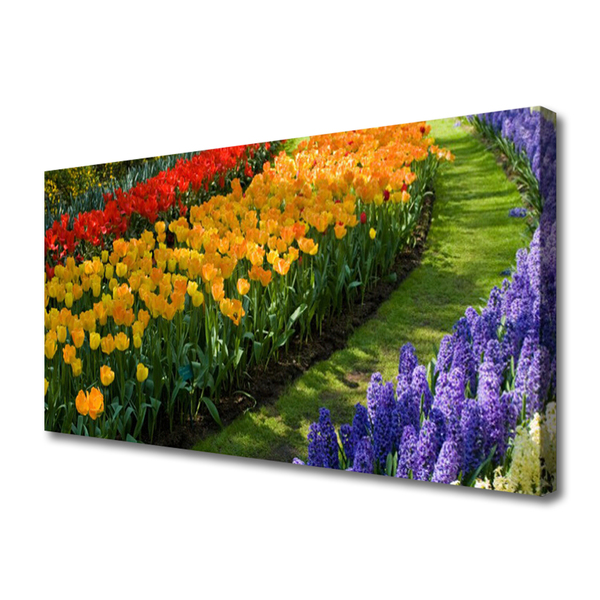 Foto op canvas Tulpen bloemen garden