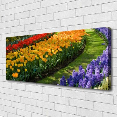 Foto op canvas Tulpen bloemen garden