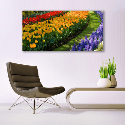 Foto op canvas Tulpen bloemen garden