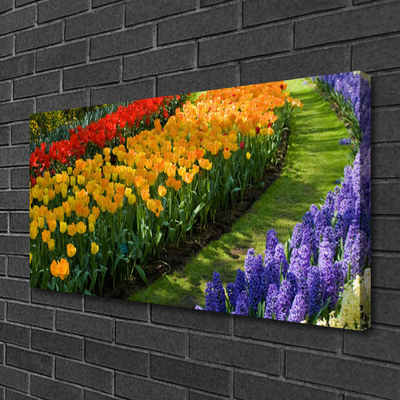 Foto op canvas Tulpen bloemen garden