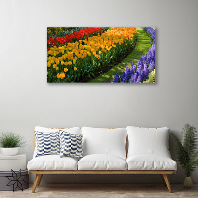 Foto op canvas Tulpen bloemen garden