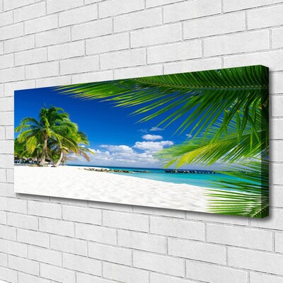 Foto op canvas Tropical beach zeezicht