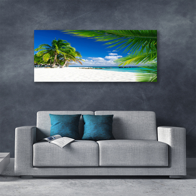 Foto op canvas Tropical beach zeezicht