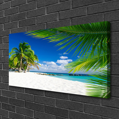 Foto op canvas Tropical beach zeezicht