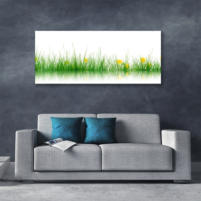 Foto op canvas Natuur grass bloemen