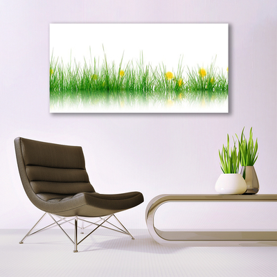 Foto op canvas Natuur grass bloemen