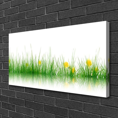 Foto op canvas Natuur grass bloemen