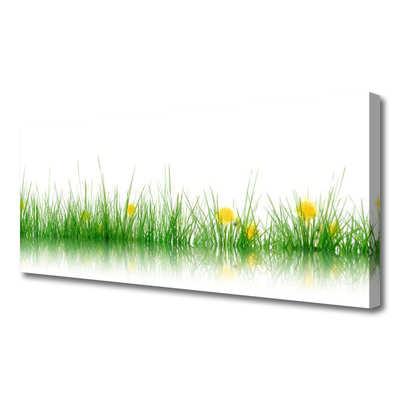 Foto op canvas Natuur grass bloemen