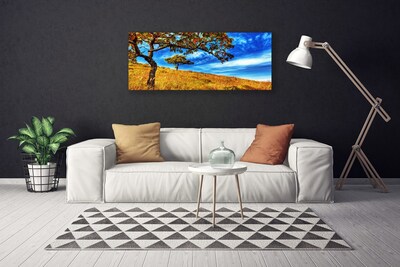 Foto op canvas Tree weide natuur plant