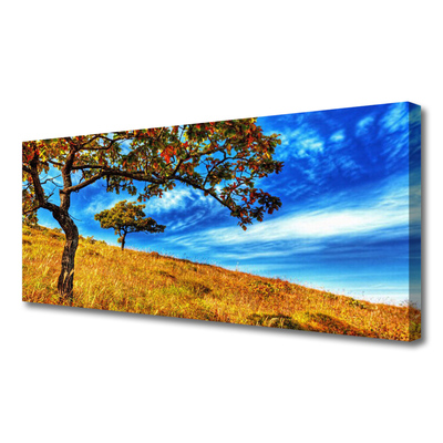 Foto op canvas Tree weide natuur plant