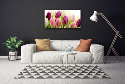 Foto op canvas Tulpen bloemen nature meadow
