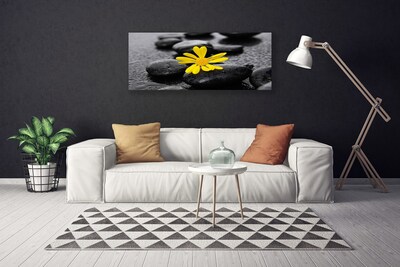 Foto op canvas Gele bloem nature spa
