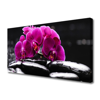 Foto op canvas Zen stenen orchid spa