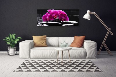 Foto op canvas Zen stenen orchid spa