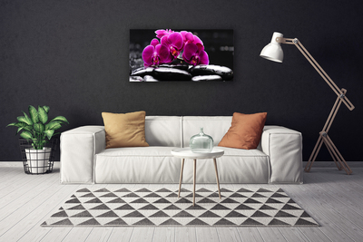 Foto op canvas Zen stenen orchid spa