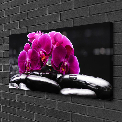 Foto op canvas Zen stenen orchid spa