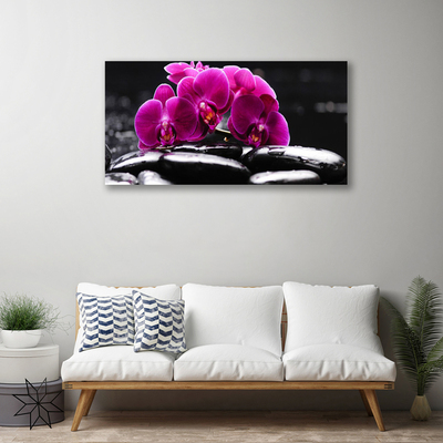 Foto op canvas Zen stenen orchid spa